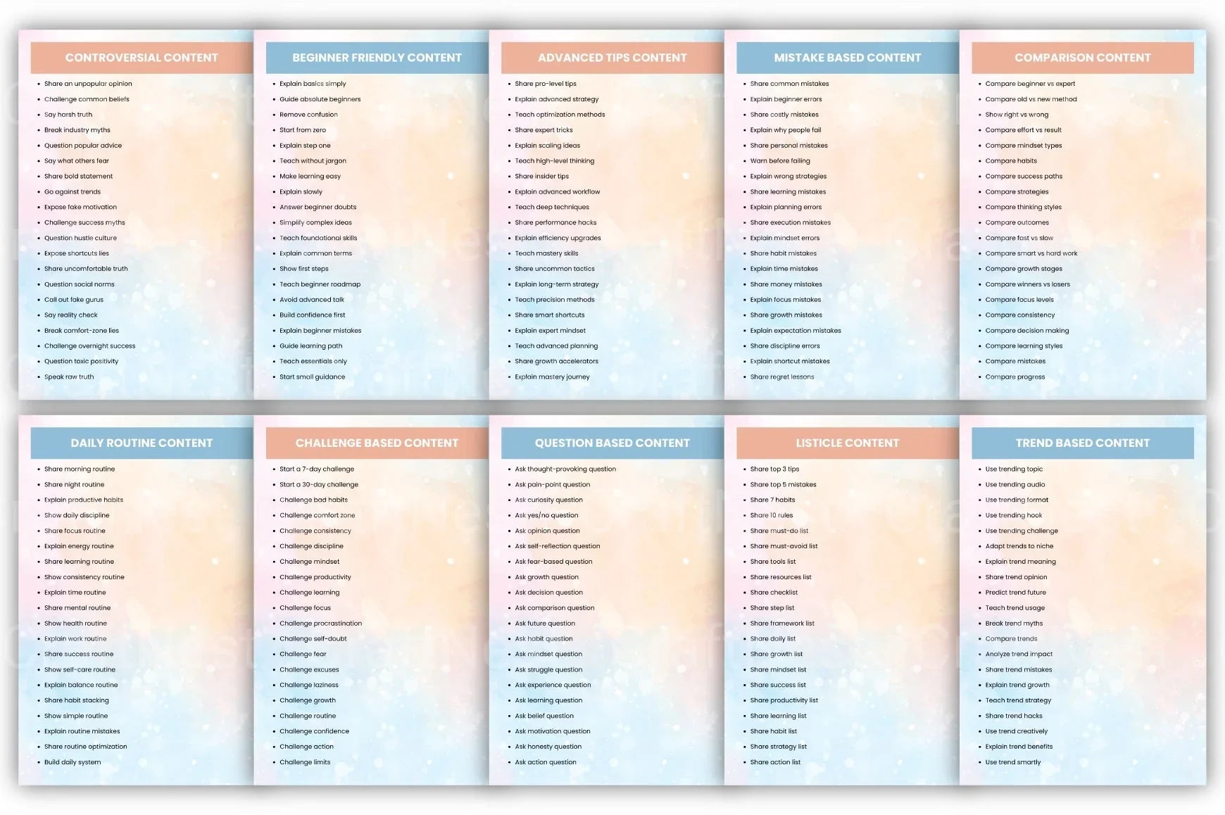Viral Content Prompt Book for Creative Inspiration - CraftNest - Digital Crafting and Art