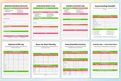 Ultimate Home Management Binder for Organization - CraftNest - Digital Crafting and Art