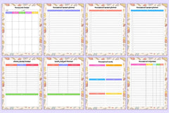 Home School Planner - CraftNest - Digital Crafting and Art