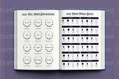 Moon and Astrology Planner - CraftNest - Digital Crafting and Art