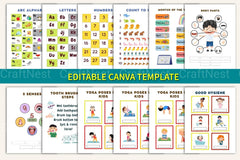 Educational Posters for Kids - CraftNest - Digital Crafting and Art