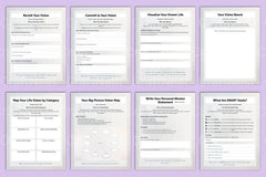 Goal Setting Vision Mapping Guide - CraftNest - Digital Crafting and Art