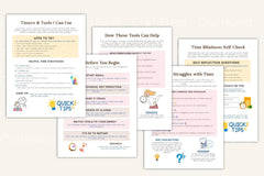 ADHD Time Management Worksheets for Improved Focus - CraftNest - Digital Crafting and Art