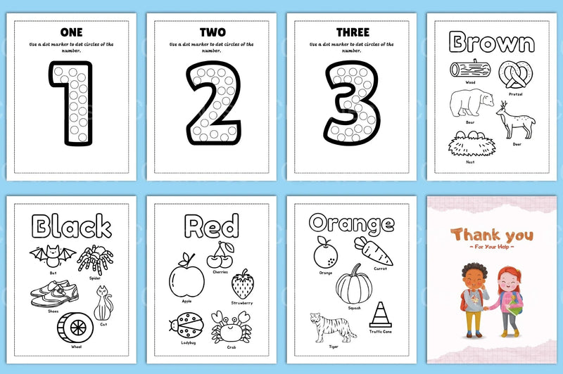 Learning to Trace: Children's Activity Book - CraftNest - Digital Crafting and Art