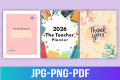 The Ultimate Teacher Planner - CraftNest - Digital Crafting and Art