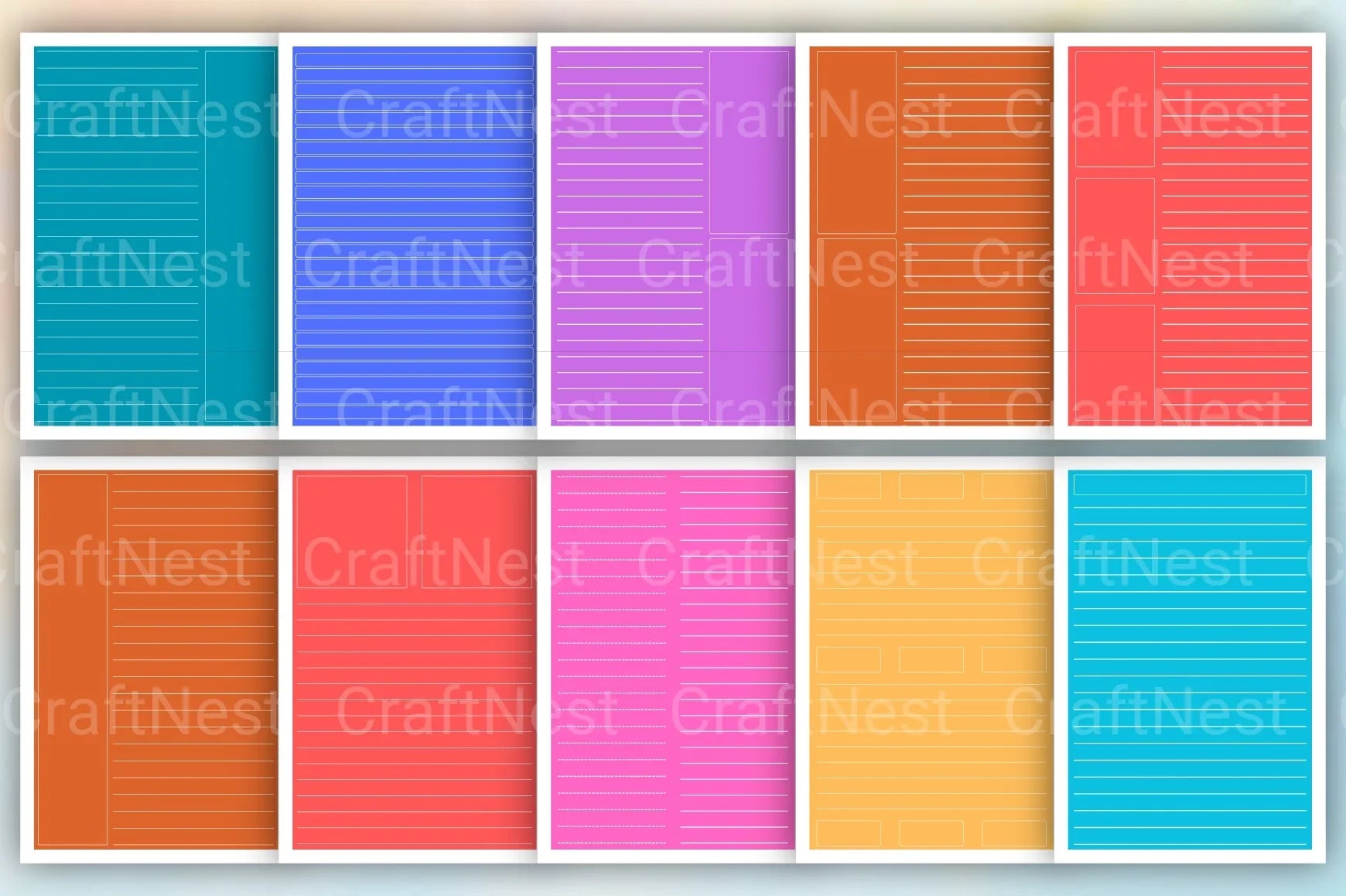 Notebook from 100 - CraftNest - Digital Crafting and Art
