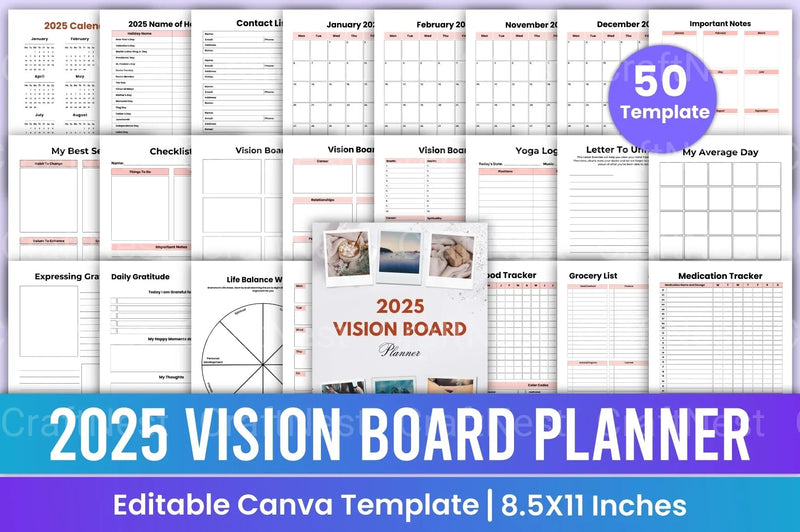 All-In-One Planner for Ultimate Organization - CraftNest - Digital Crafting and Art