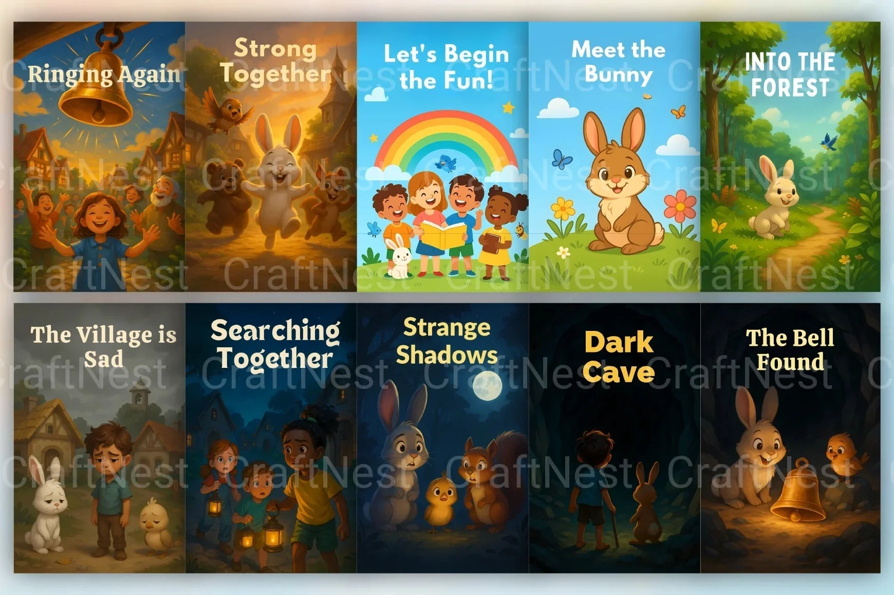 Kids Fun Book with Images - CraftNest - Digital Crafting and Art