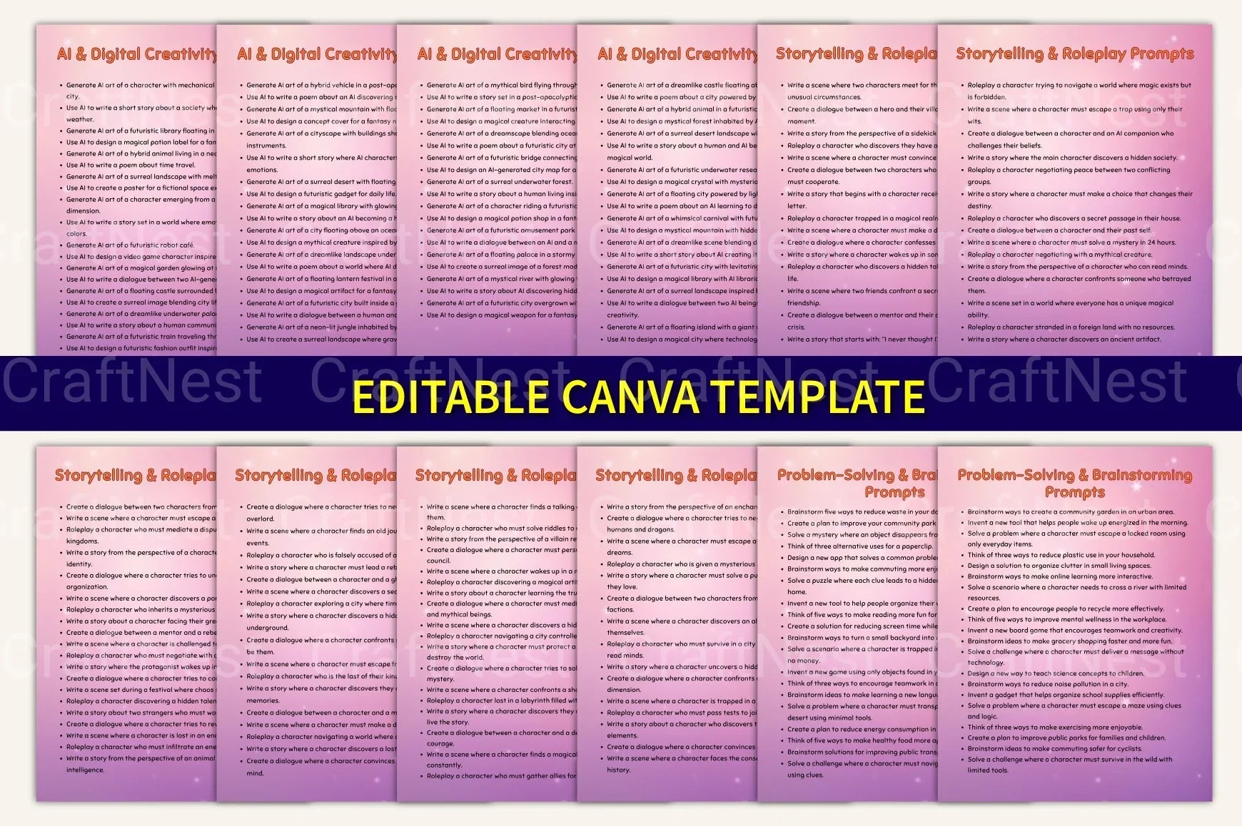 The Ultimate Creative Prompts Library - CraftNest - Digital Crafting and Art