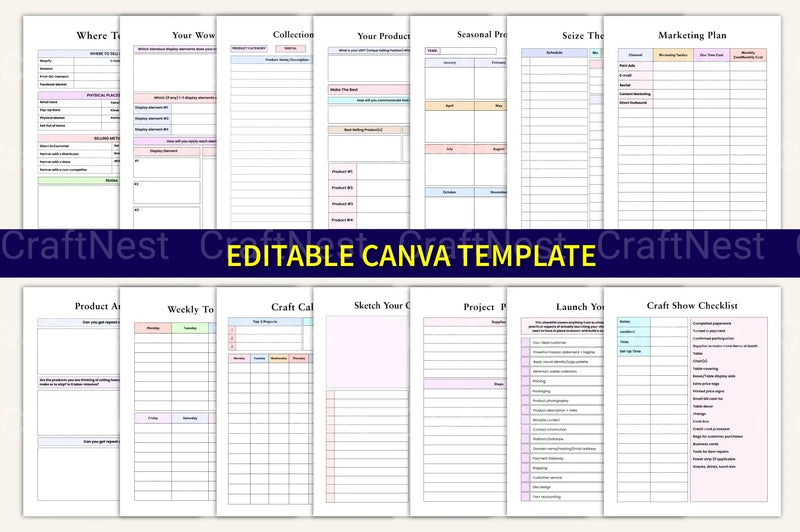 Craft Business Planning Guide - CraftNest - Digital Crafting and Art