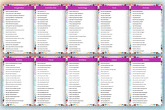 Colorful Curiosity Prompts for Creative Inspiration - CraftNest - Digital Crafting and Art