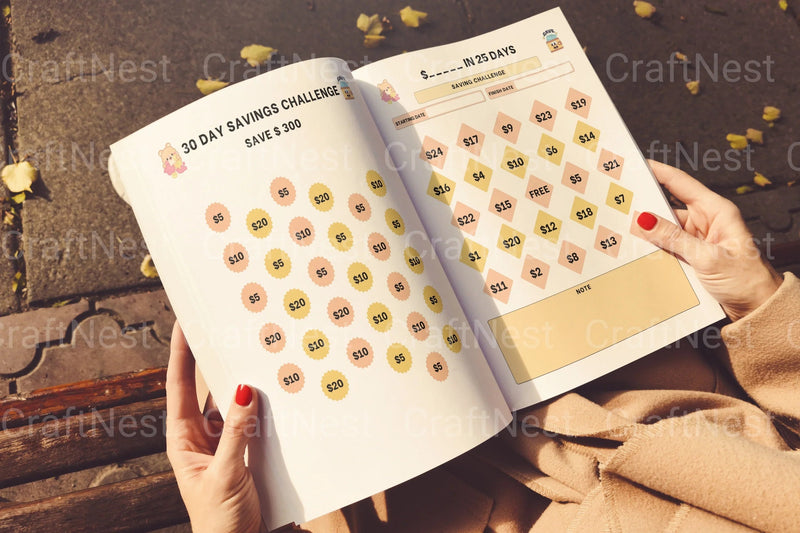 Money Savings Challenge: Start with $100 - CraftNest - Digital Crafting and Art