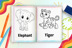 Coloring for Kids - CraftNest - Digital Crafting and Art