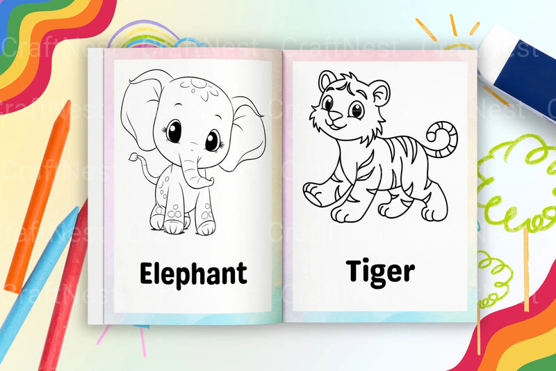 Coloring for Kids - CraftNest - Digital Crafting and Art