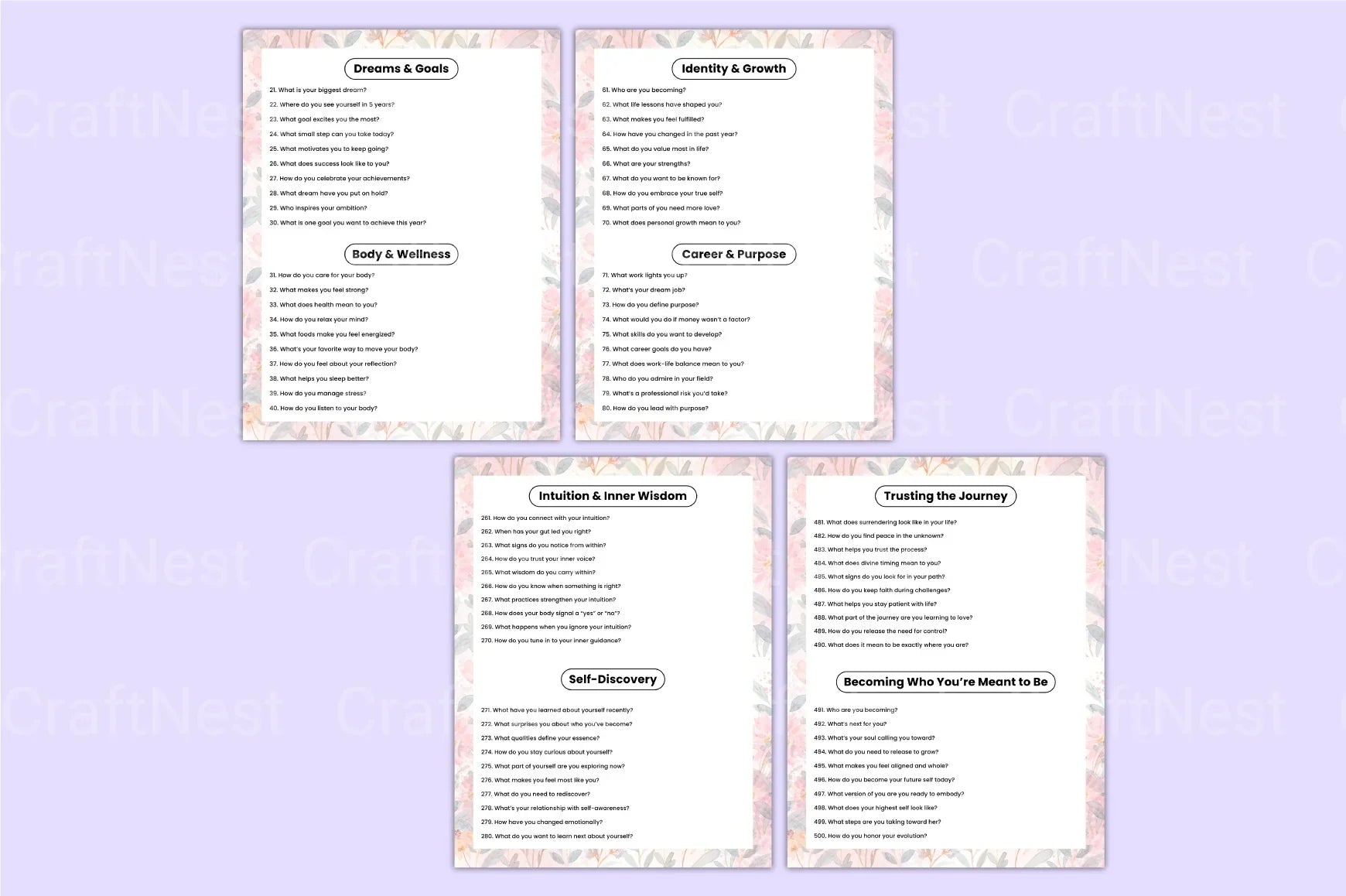 Creative Prompts for Women - CraftNest - Digital Crafting and Art