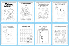 Summer Planner for Kids - CraftNest - Digital Crafting and Art