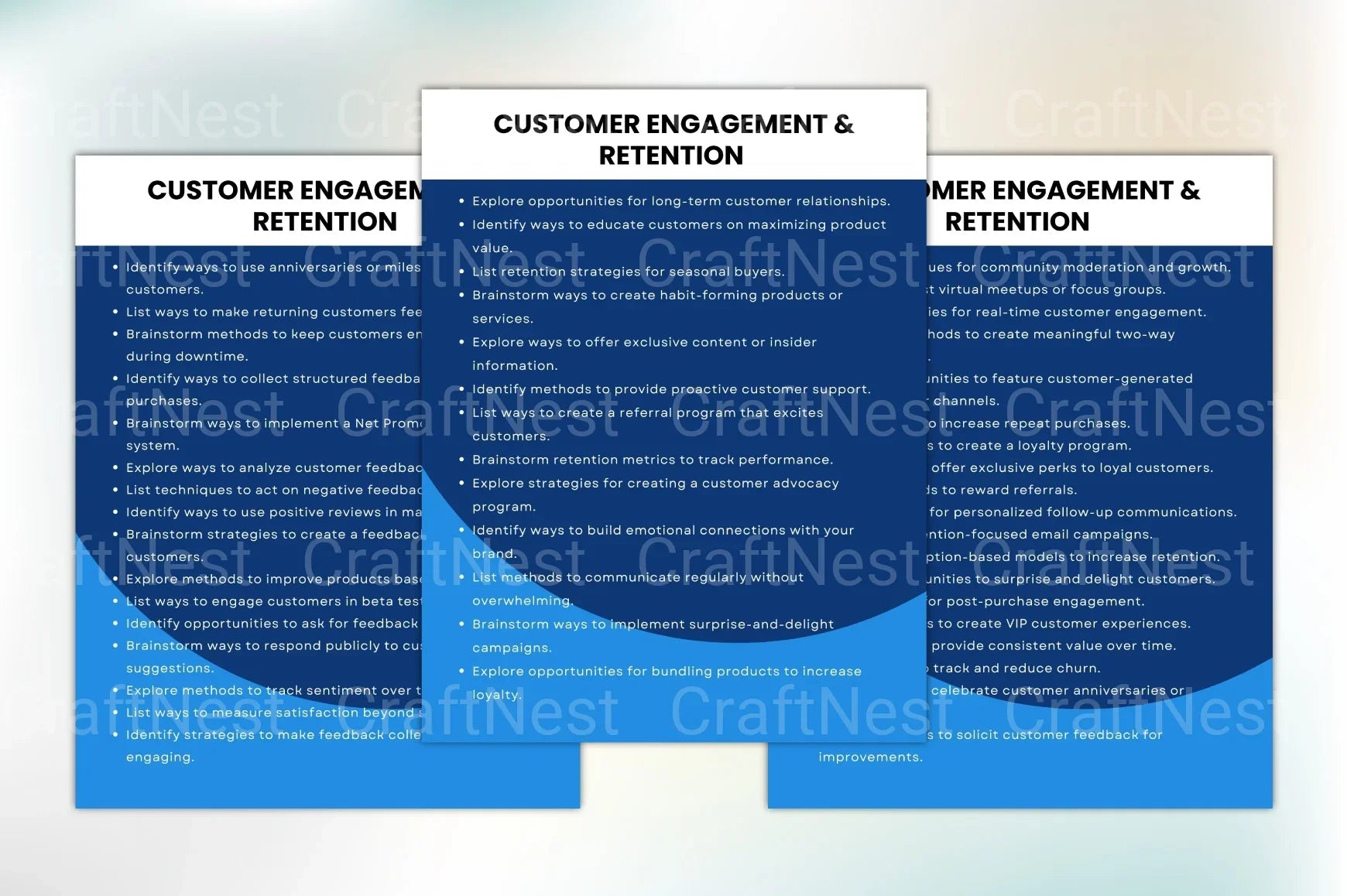 Online Business Prompts Book - CraftNest - Digital Crafting and Art