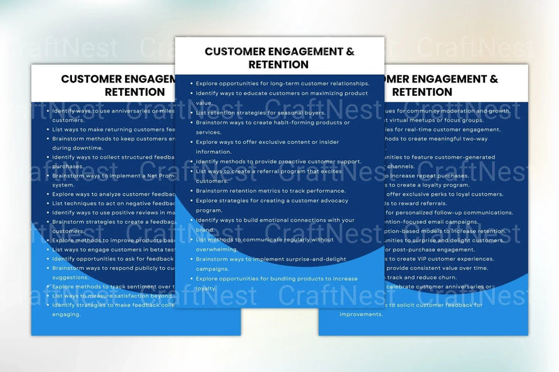 Online Business Prompts Book - CraftNest - Digital Crafting and Art
