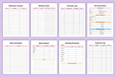 Pet Care Planner: Organize Your Pet's Health & Schedule - CraftNest - Digital Crafting and Art