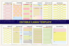 ADHD Brain Dump Workbook for Focus and Organization - CraftNest - Digital Crafting and Art