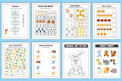 Count and Color Activity for Kids - CraftNest - Digital Crafting and Art