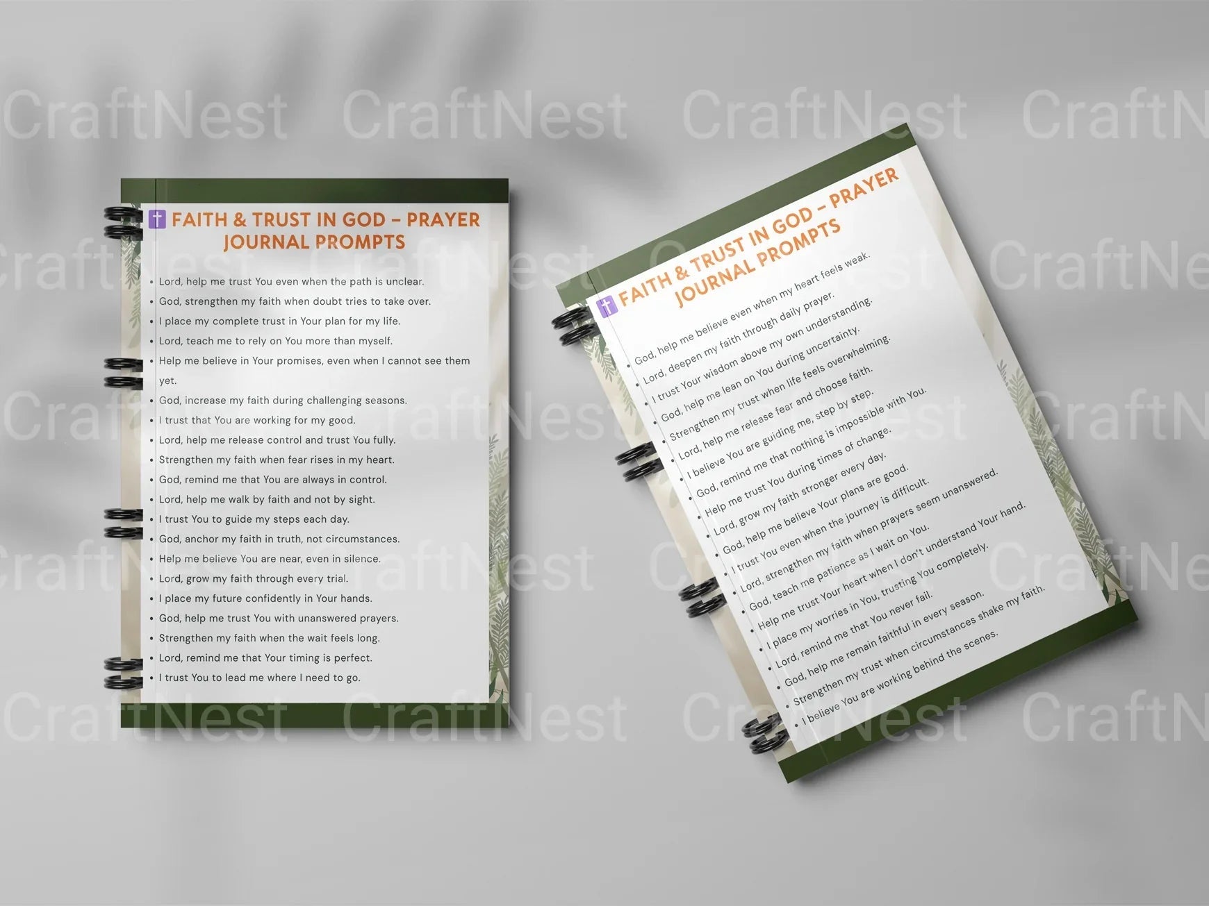 Prayer Prompts for Spiritual Growth - CraftNest - Digital Crafting and Art