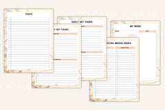 Entrepreneur Side Hustle Organizer - CraftNest - Digital Crafting and Art