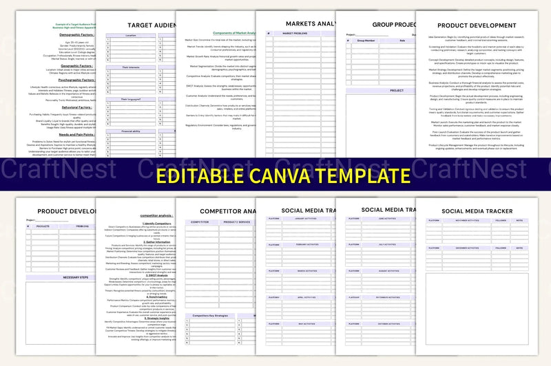 Entrepreneur Busters Success Workbook - CraftNest - Digital Crafting and Art