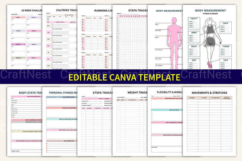 Ultimate Wellness Fitness Guide - CraftNest - Digital Crafting and Art