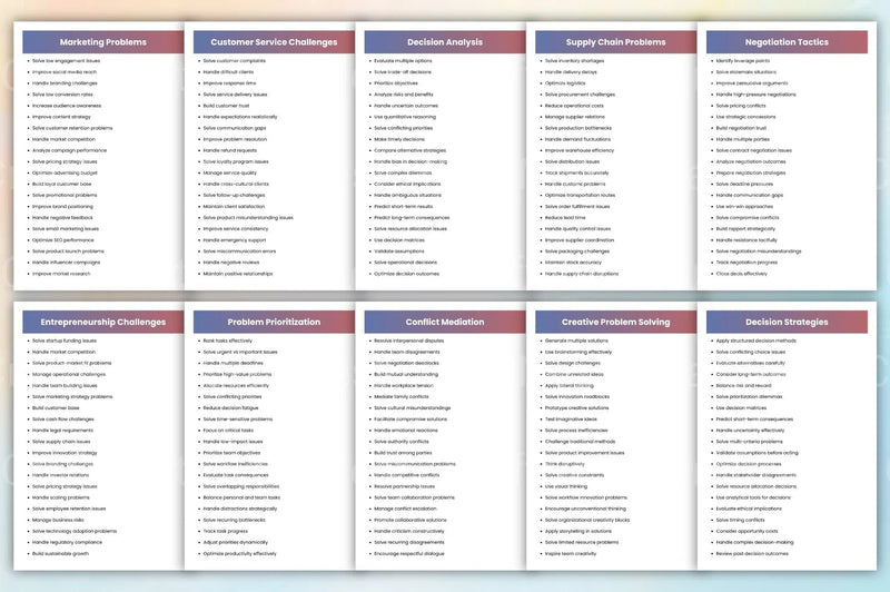 Creative Problem Solving Prompts - CraftNest - Digital Crafting and Art