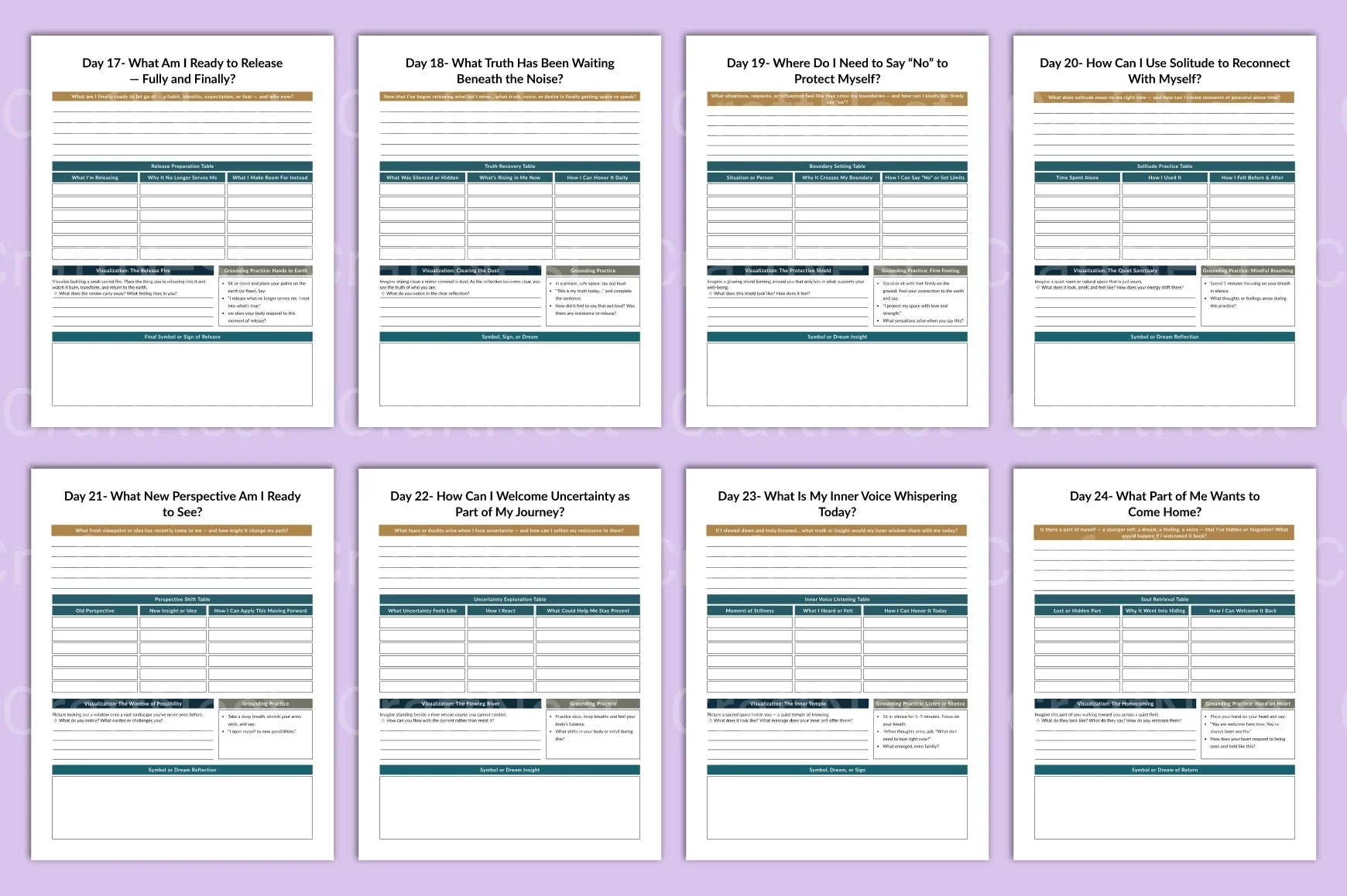 The 100 Day Alchemy Planner - CraftNest - Digital Crafting and Art