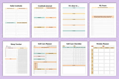 Self Care Planner Guide - CraftNest - Digital Crafting and Art