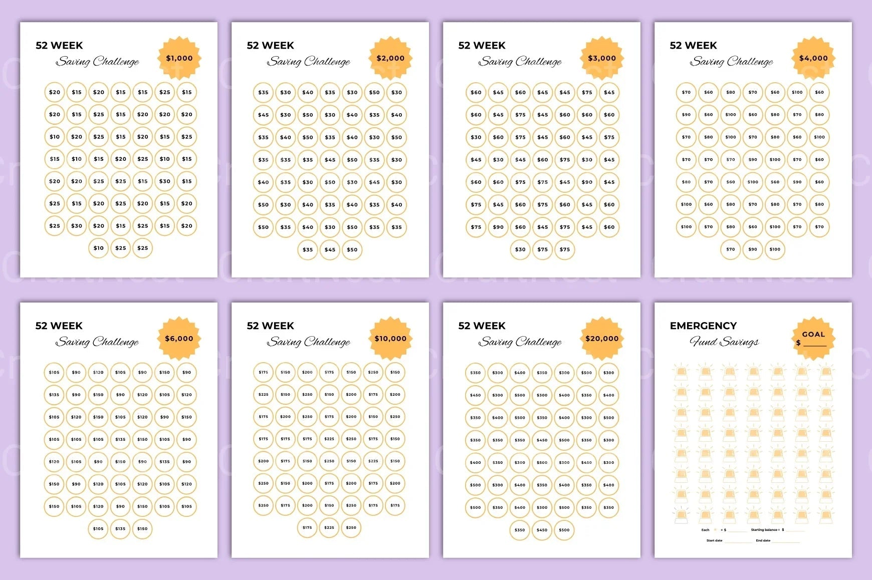 Money Saving Challenge: Boost Your Savings - CraftNest - Digital Crafting and Art