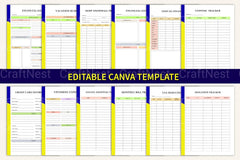 Budget Organizer Book for Effective Financial Planning - CraftNest - Digital Crafting and Art