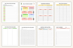 Decluttering Organizer Planner - CraftNest - Digital Crafting and Art