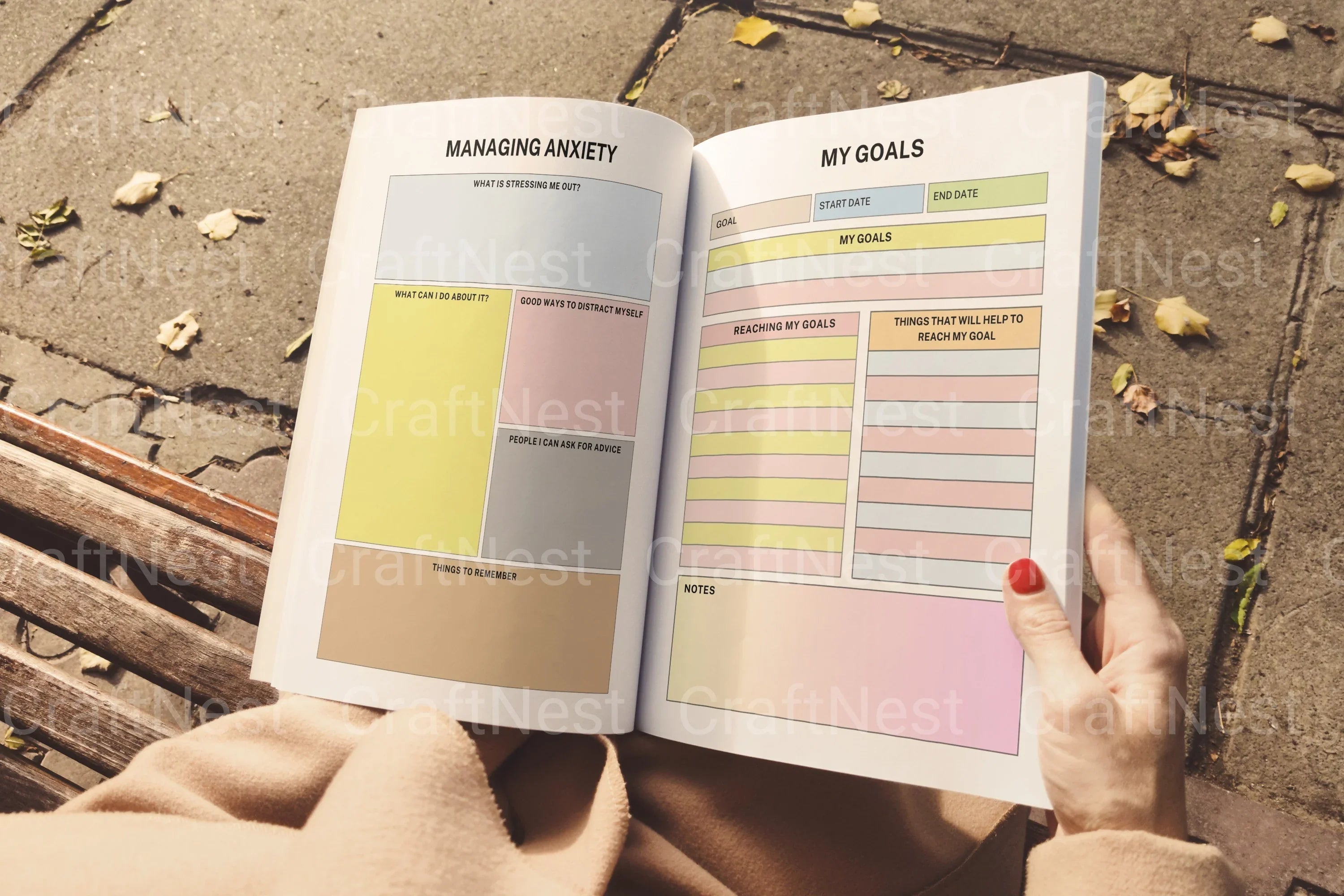 ADHD Brain Dump Planner for Effective Organization - CraftNest - Digital Crafting and Art
