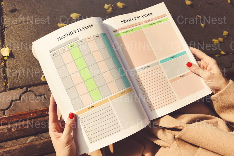 Boost Your Efficiency with the Productivity Planner - CraftNest - Digital Crafting and Art