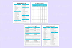 Efficient Cleaning Planner from $100 - CraftNest - Digital Crafting and Art