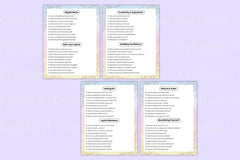 Self Care Prompts for Personal Wellbeing - CraftNest - Digital Crafting and Art
