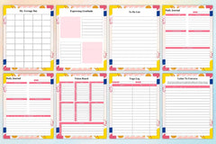 Vision Board Planner: Achieve Your Goals - CraftNest - Digital Crafting and Art