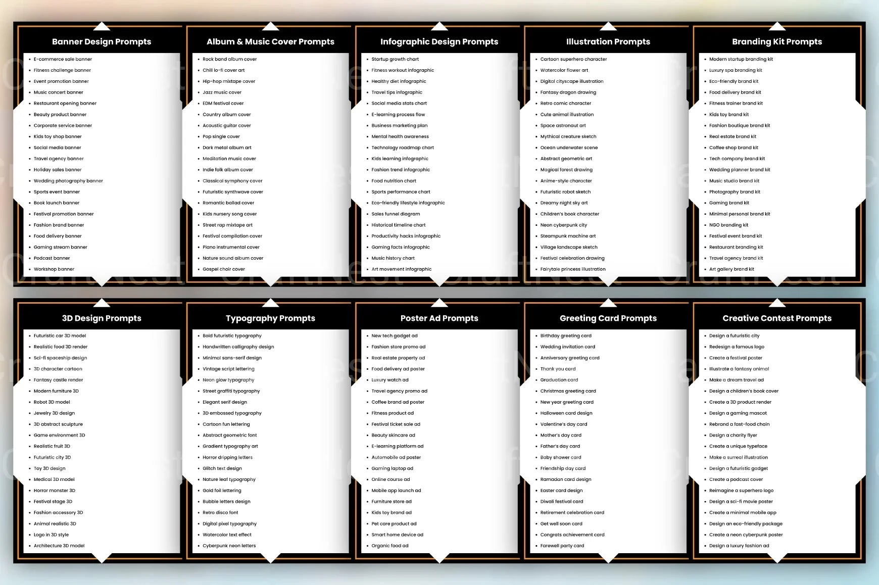 Creative Prompts for Online Contests - CraftNest - Digital Crafting and Art