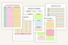 School Year Planner for Kids - CraftNest - Digital Crafting and Art