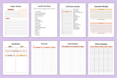 Craft Business Planner Guide - CraftNest - Digital Crafting and Art
