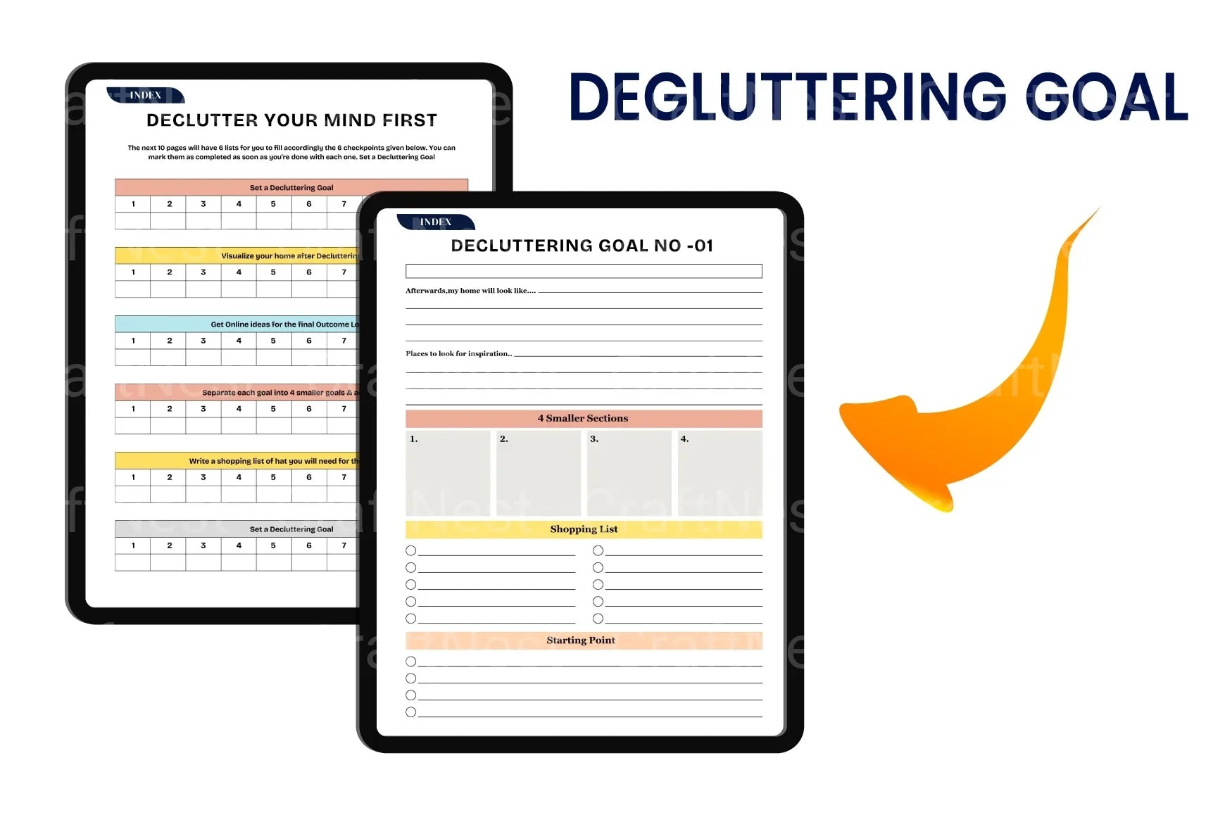 Ultimate Decluttering Organizer Guide - CraftNest - Digital Crafting and Art