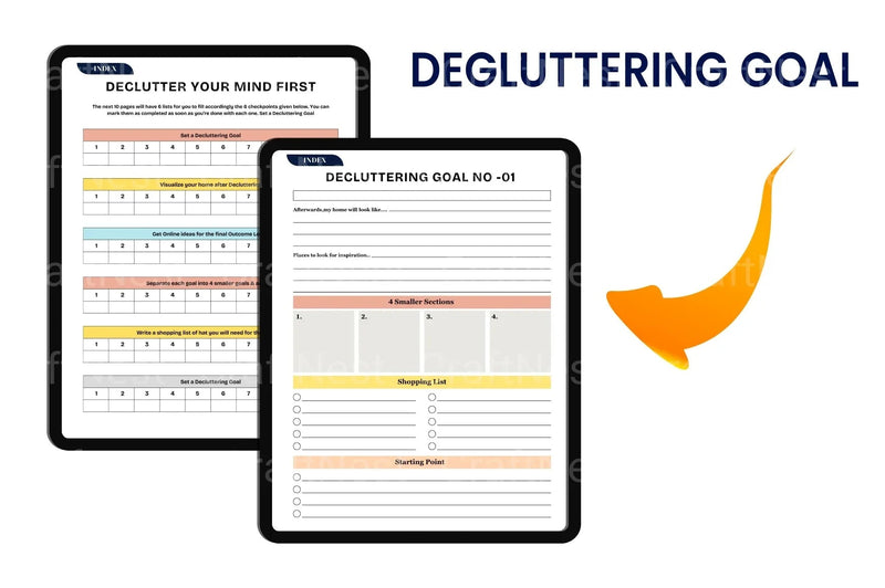 Ultimate Decluttering Organizer Guide - CraftNest - Digital Crafting and Art