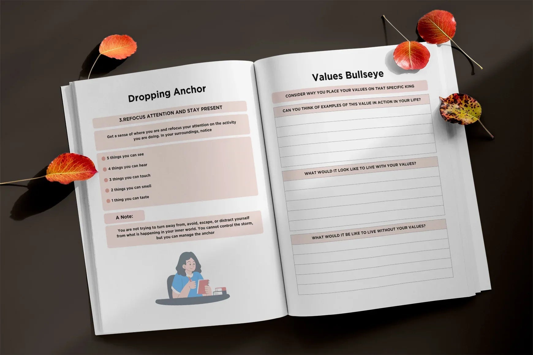 Acceptance Guided Planner Bundle - CraftNest - Digital Crafting and Art