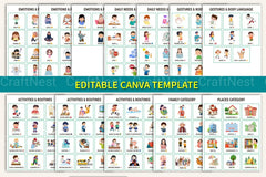 Non-Verbal Communication Visual Cards - CraftNest - Digital Crafting and Art