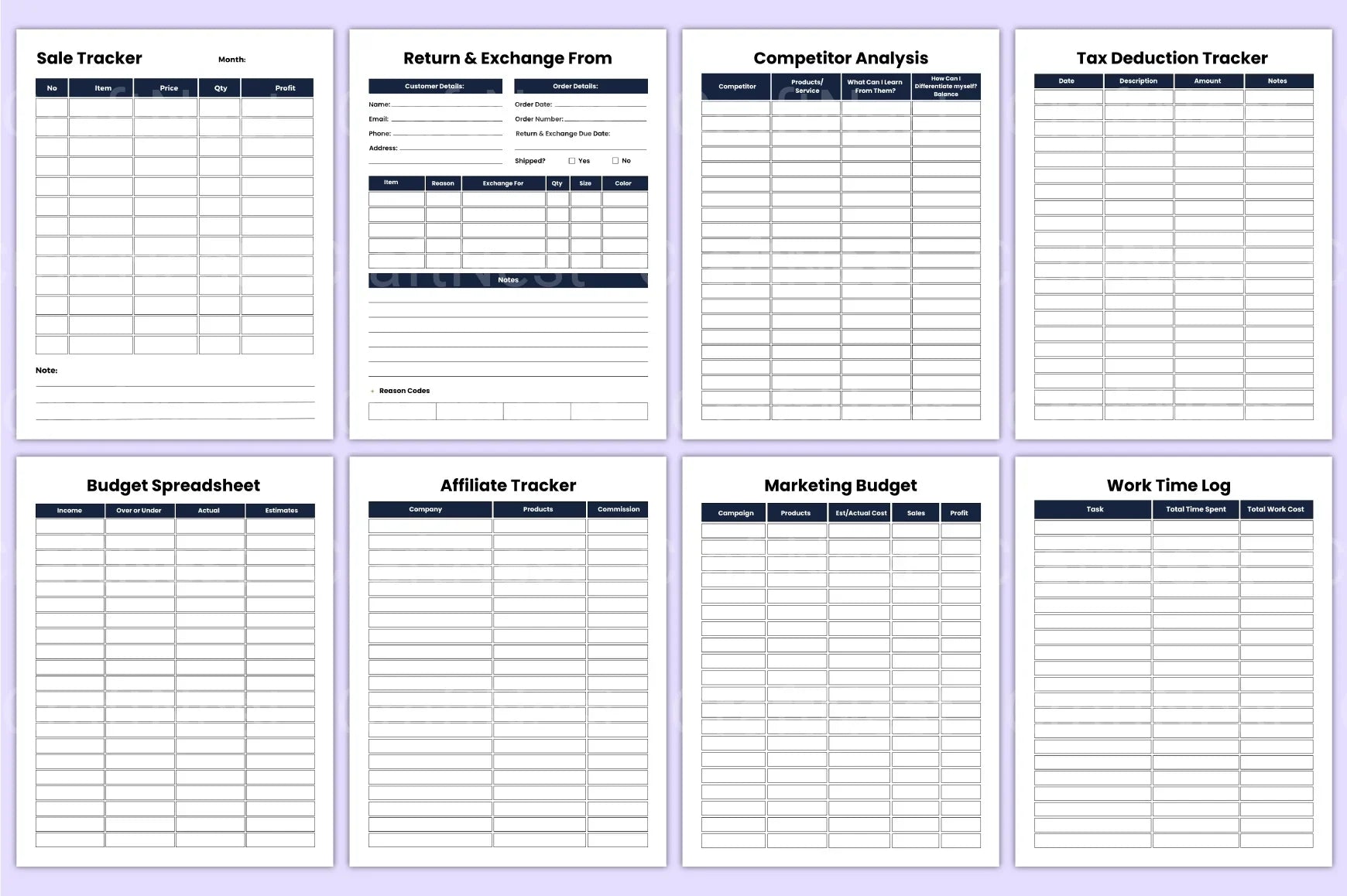 Small Business Planner 2023 - CraftNest - Digital Crafting and Art