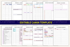 Craft Business Planner Guide - CraftNest - Digital Crafting and Art