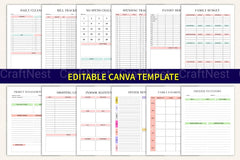 Ultimate House Management Binder for Organization - CraftNest - Digital Crafting and Art